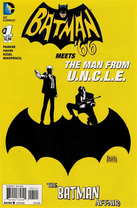 Batman 66 Meets The Man From Uncle 1 125 Risso Variant Dc Comics 2016