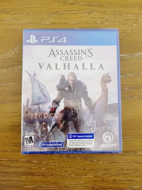 ASSASSINS CREED VALHALLA Playstation PS PS Upgradeable Brand New