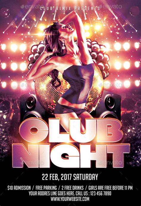 Club Flyer Templates 31 Free And Premium Download