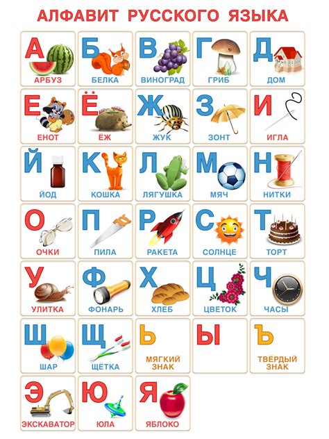 Russian Alphabet Printable Printable World Holiday