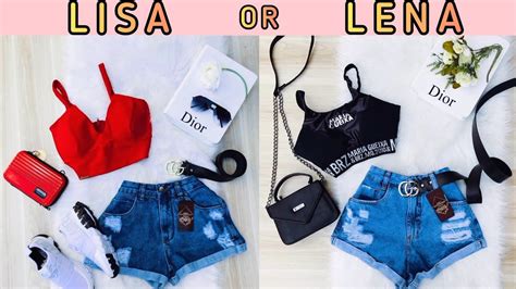 Lisa Or Lena Clothes 💗 Trending Fashion Youtube