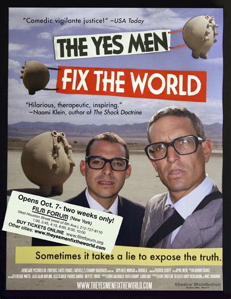 The Yes Men Fix The World Mind The Image