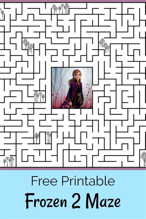 Immerse yourself in a magical world and get to. Free Printable Frozen 2 Maze from Disney #Frozen #Frozen2 ...