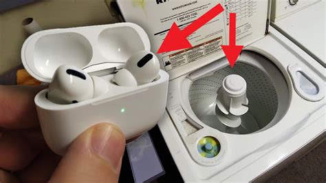 Airpods Pro Washing Machine And Dryer Test Will They Survive Youtube