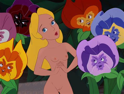 Rule 34 Alice In Wonderland Alice Liddell Blonde Hair Breasts Disney Edit Pussy Screenshot