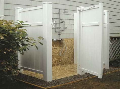 Bathroomoutdoor Shower Enclosure How To Choose The Best Materials With