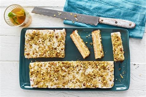 Very good the only thing i would suggest is the importance of a bit of vanilla (1/2 tsp) and extracts like almond or lemon to really kick it up a notch. Lemon Pistachio Slice | Recipe | Pistachio, Lady finger biscuit