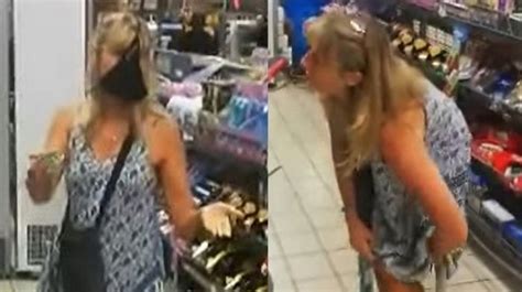 Woman Takes Off Her Thong And Uses It As A Face Mask After Staffers At