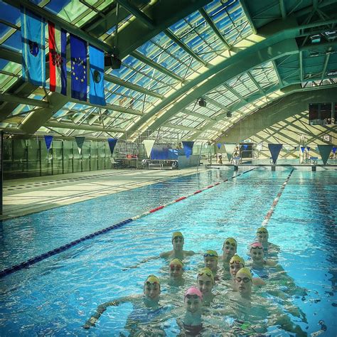 French Swimmers Training Camp At Swimming Pools Kantrida Rijeka Sport