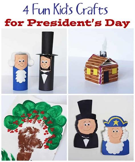 Presidents Day Crafts And Activities For Kids And Adults