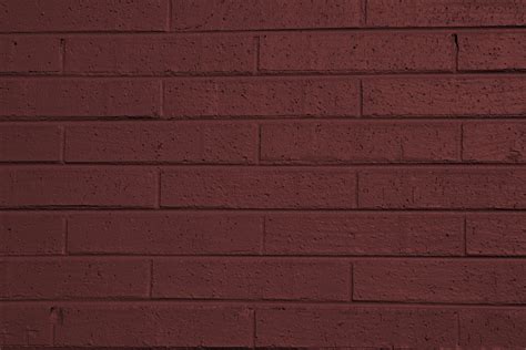 Brownish Red Painted Brick Wall Texture Picture Free Photograph Photos Public Domain