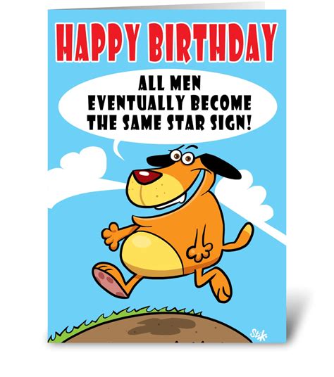 40 is a major milestone—find the right words to wish them well on the big day. Star Signs for Men Birthday Card - Send this greeting card ...