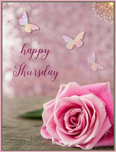 Happy Thursday Images With Flowers Flowerszb