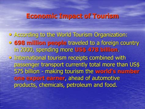 Ppt Globalisation And Tourism Powerpoint Presentation Free Download