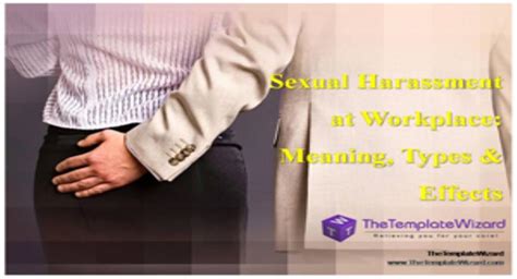 Free Download Sexual Harassment At Workplace Meaning Types And Effects