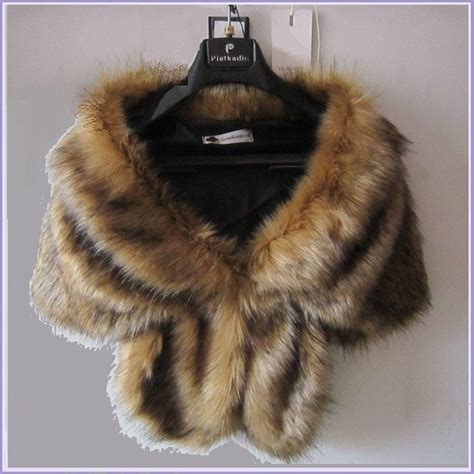 Fast & free shipping on many items! Black Tip Brown Natural Sable Hair Mink Stole Faux Fur ...