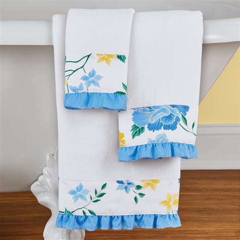 Bath towel towels bath 100% cotton jacquard bath towel baby bath tub bath salts baby bath towel embroidered hotel bath towel magic silicone brushes there are 3,208 suppliers who sells yellow bath towel on alibaba.com, mainly located in asia. Blue and Yellow Blossoms Emily Towel Set - Set of 3 ...