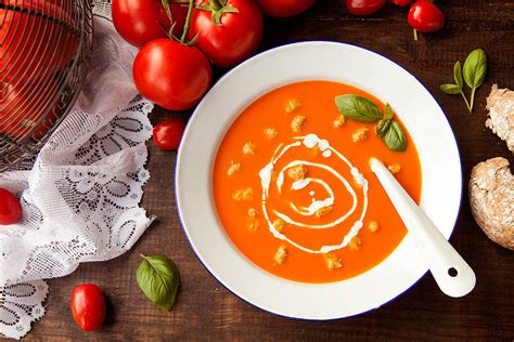 Lekkere tomatensoep met balletjes recept
