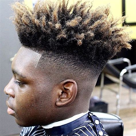 What's great about this haircut with a drop fade is it clearly stands out to people. My Favorite Dready Fade w Color | Fade haircut, Hair ...