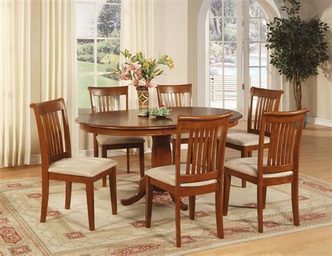 Round Dining Table Set with Leaf | HomesFeed
