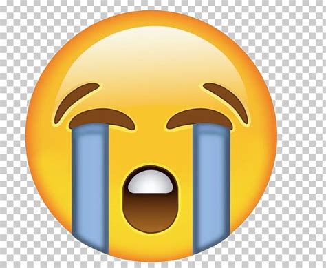 Face With Tears Of Joy Emoji Sticker Crying Text Messaging Png Clipart