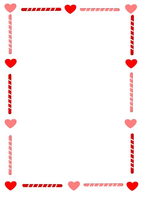 Valentines Day Border Png Images Png All