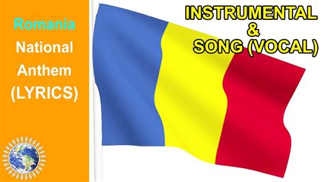 National Anthem Of Romania Instrumental And Song Lyrics ️deșteaptă Te