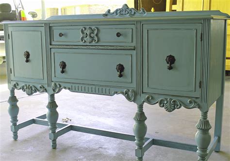 Paint Furniture Shabby Chic She Really Liked An Off White Buffet We