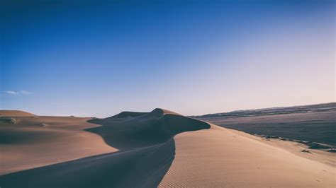 Wallpaper 5120x2880 Px Clear Sky Desert Photography Sand