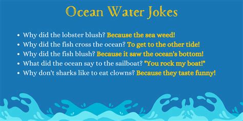 191 Water Jokes To Drench You In Laughter Everythingmom