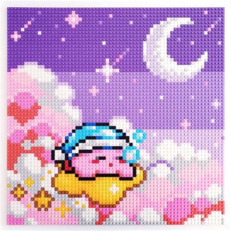 Kirby Pixel Art Pix Brix Pixel Art Pattern Cross Stitch Art Pixel Art