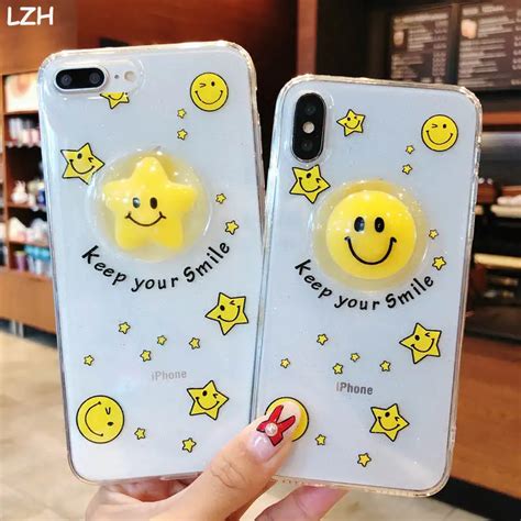 Buy 3d Cute Smile Face Phone Case For Apple Iphone Xr