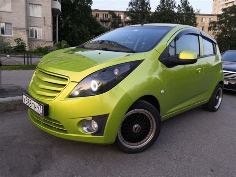 Стайлинг фар Chevrolet spark финал Chevrolet Spark M300 1 л 2014