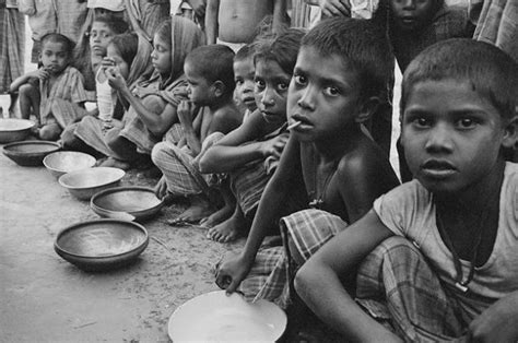 Many Hungry Young Children Waiting To Be Fed You Can Tell They All