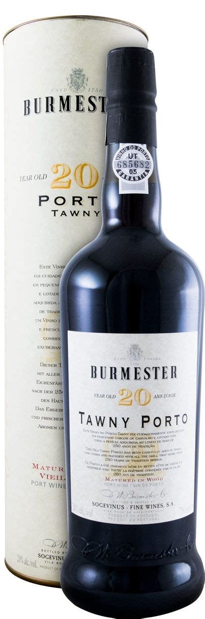 Burmester Tawny Port 20y