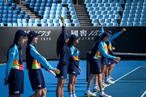 Australian Open 2023 How To Become A Melbourne Park Ballkid