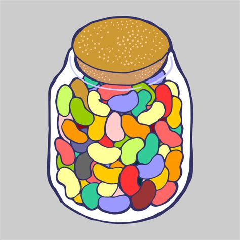 Jelly Bean Jar Clip Art Clipart Best