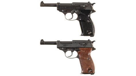 Two World War Ii German Military Semi Automatic Pistols Rock Island