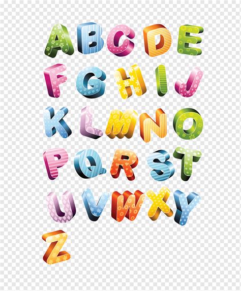 Ilustrasi Berbagai Macam Huruf Huruf Alfabet Dekorasi Alfabet