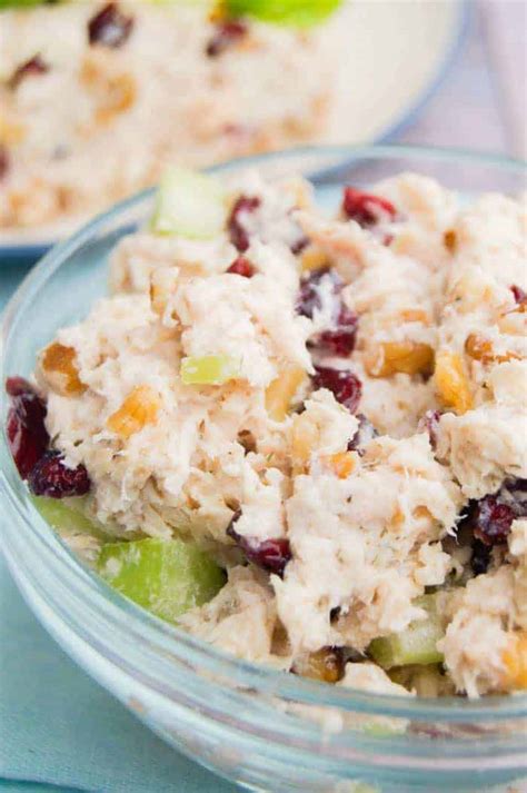 Cranberry Walnut Chicken Salad The Diary Of A Real Housewife