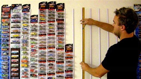 Hot wheels display case will be black unless white is | etsy. How to display Hot Wheels and diecast - YouTube