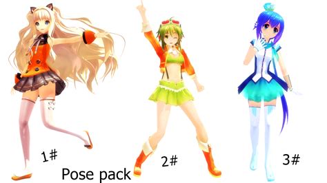 Mmd Hand Pose Pack
