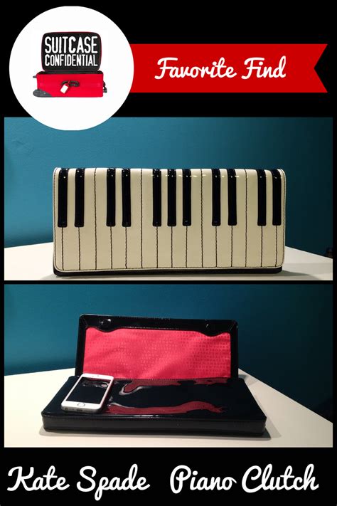 Favorite Find: Kate Spade Piano Clutch | Suitcase Confidential To search on pikpng now.