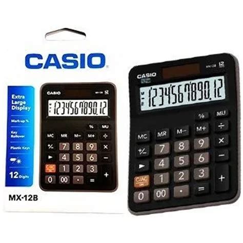 Calculadora Casio Mx B Bk Digitos Papeleriaeditorialzapata Com