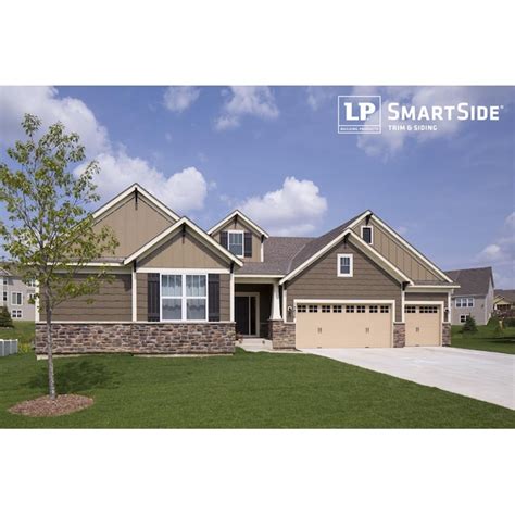 Lp Smartside 38 Primed Engineered Panel Siding 0354 In X 48 In X 96
