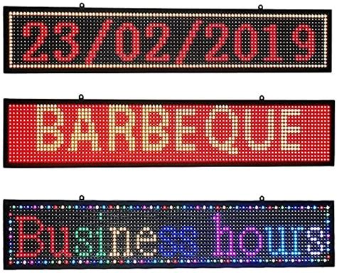 Buy Cx P10 Led Sign 40 X 8 Indoor Scrolling Led Signs Full Color High