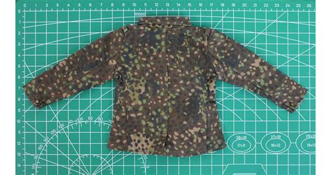 Scale German Wwii M Dot Pattern Jacket Trousers Helmet Cover And