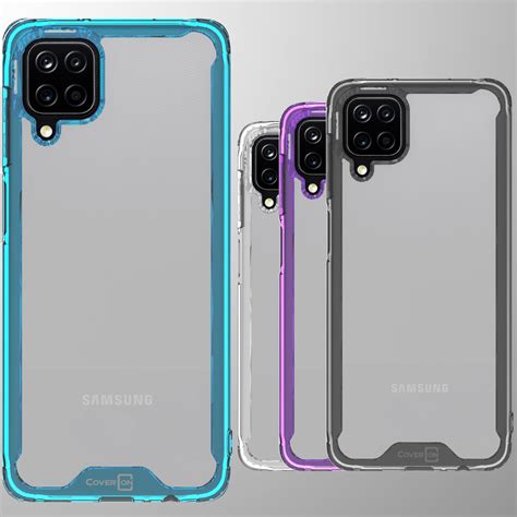 For Samsung Galaxy A12 5g Phone Case Clear Hard Slim Protective Tpu