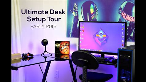Ultimate Desk Setup Tour Early 2015 Youtube