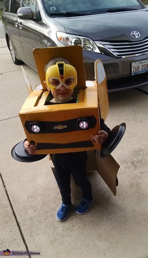 He will get obsessed with every detail and all the costumes we looked at were just representation of bumblebee at best. Transformer Bumblebee Costume | Easy DIY Costumes